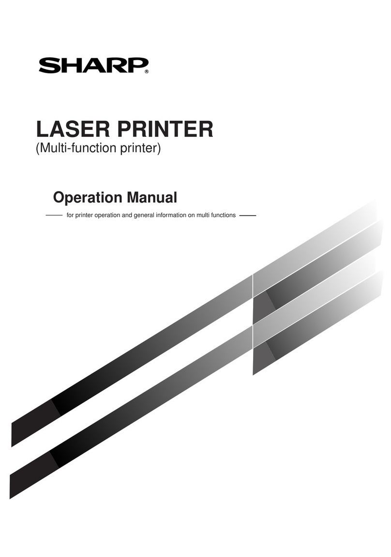 Sharp AR-350 User manual