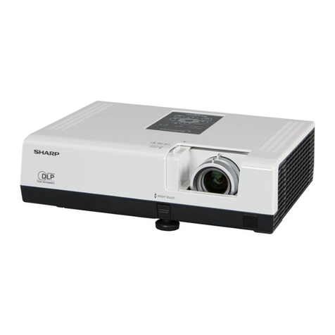 Sharp Notevision XR-50S User manual