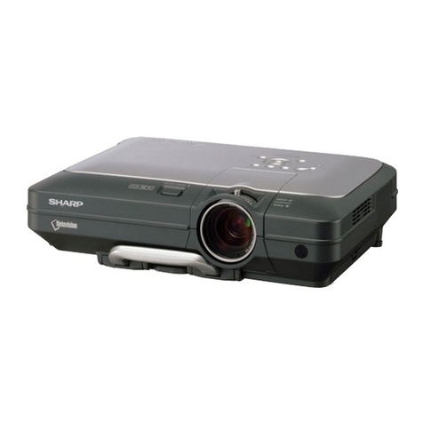 Sharp PG-C45X - Notevision XGA LCD Projector User manual