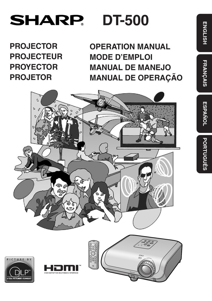 Sharp DT-500 User manual