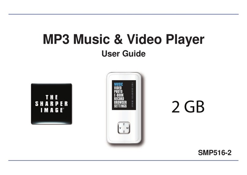 Sharper Image SMP516-2 user guide