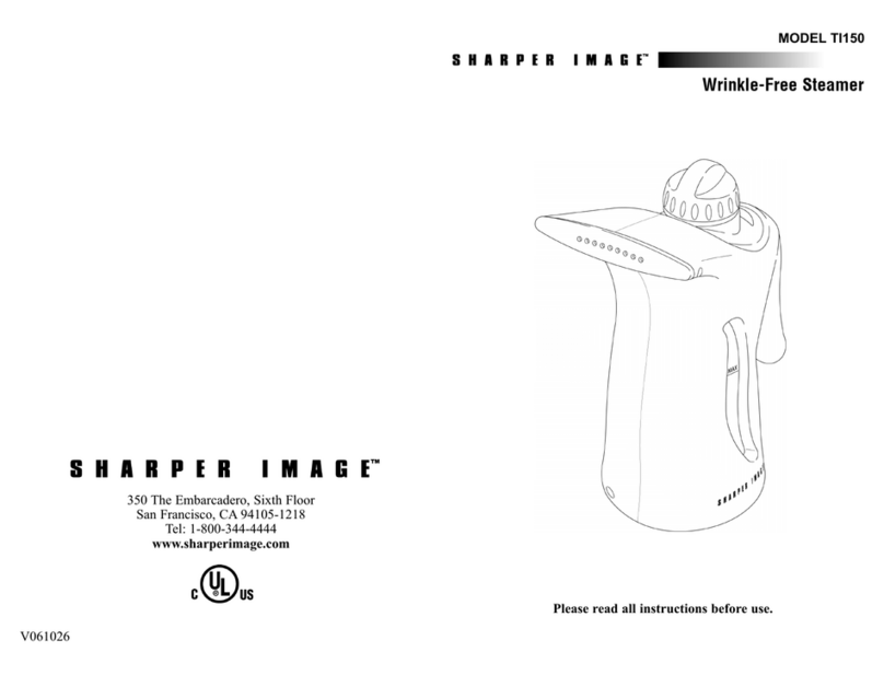Sharper Image TI150 user guide