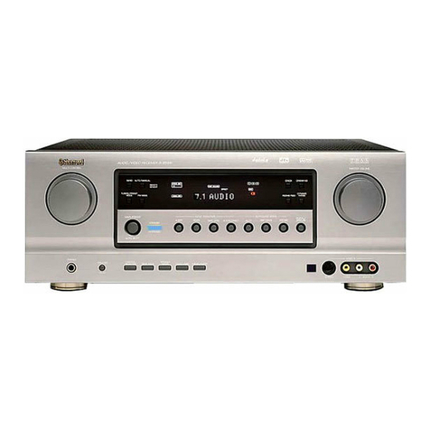 Sherwood Newcastle R-863 User manual