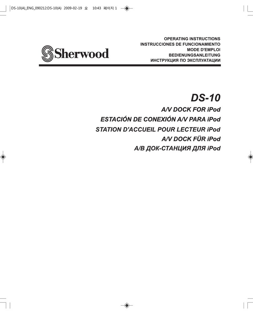 Sherwood DS-10 User manual