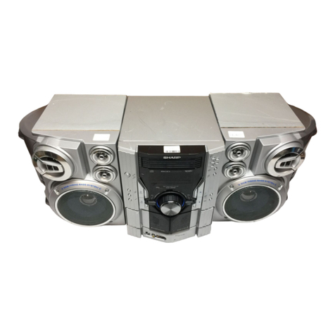 Sharp CD-ES9 User manual