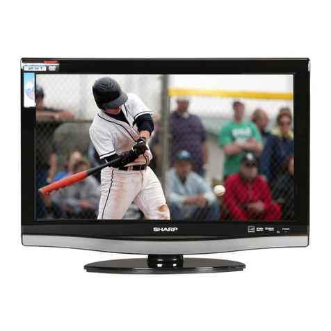 Sharp LC-22DV17U Operation manual