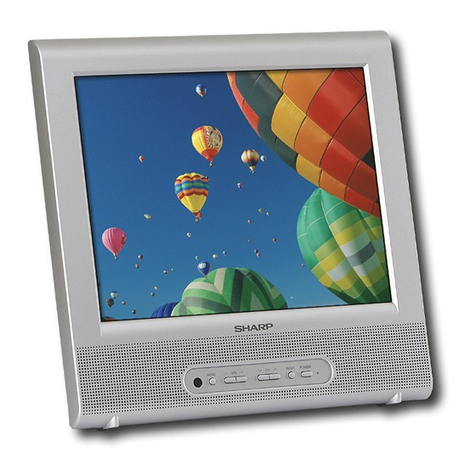 Sharp LC-13AV4U User manual