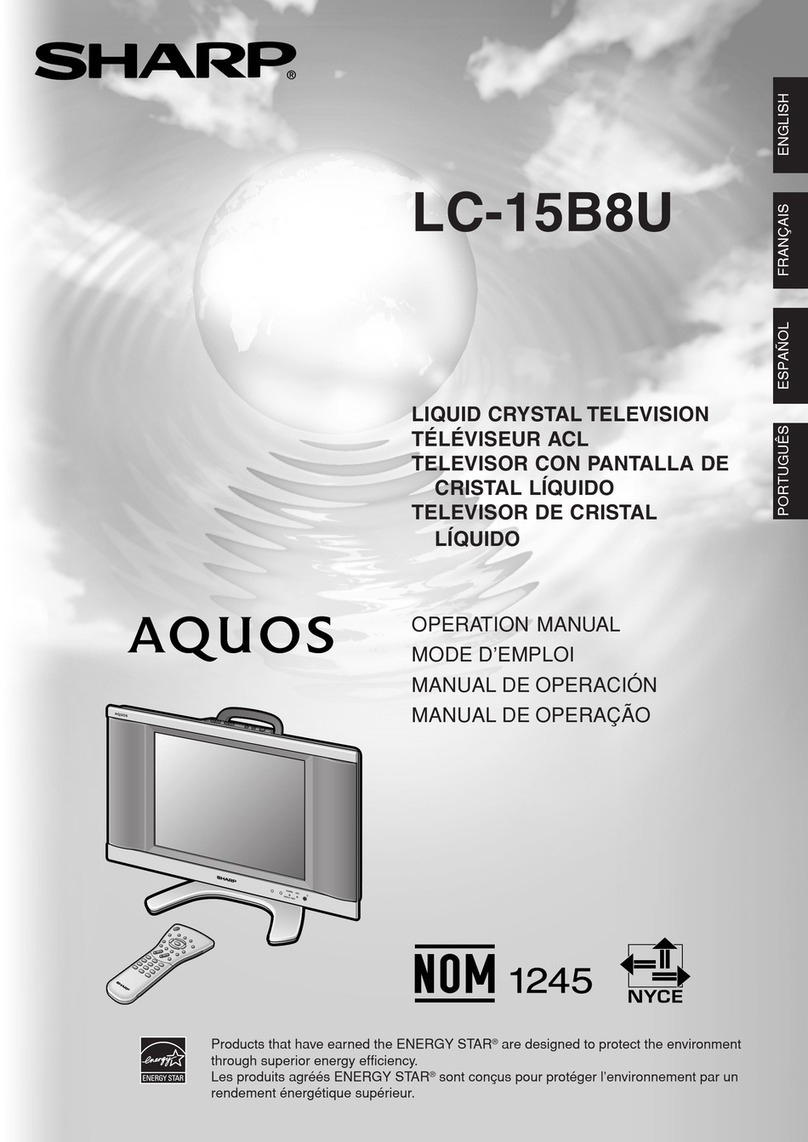 Sharp LC-15B8U-S User manual