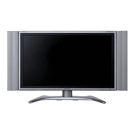 Sharp Aquos LC 45GD4U User manual Sharp Aquos LC 45GD4U User manual