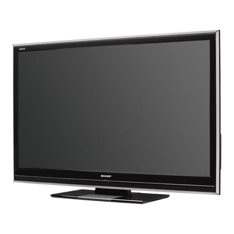 Sharp Aquos LC 46D85UN User manual