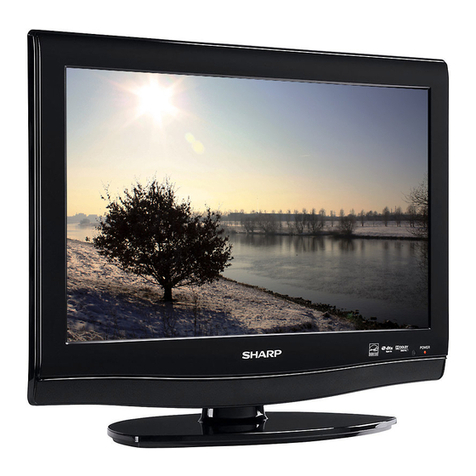 Sharp LC 19SB27UT - 19" LCD TV User manual