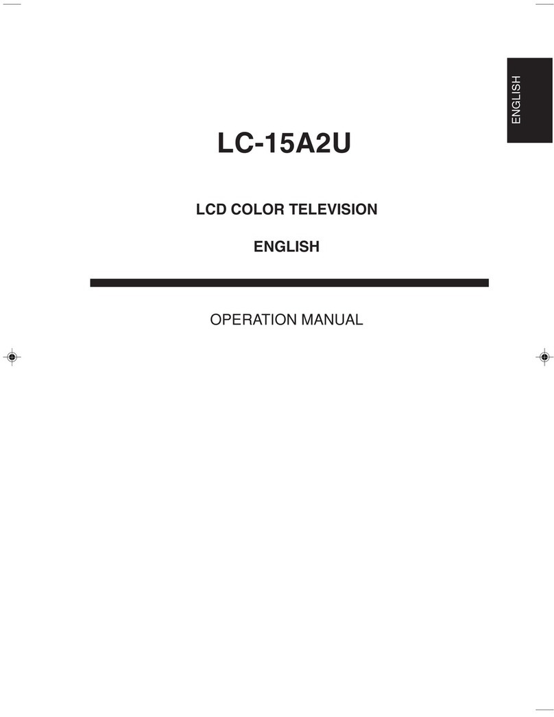 Sharp LC 15A2U User manual