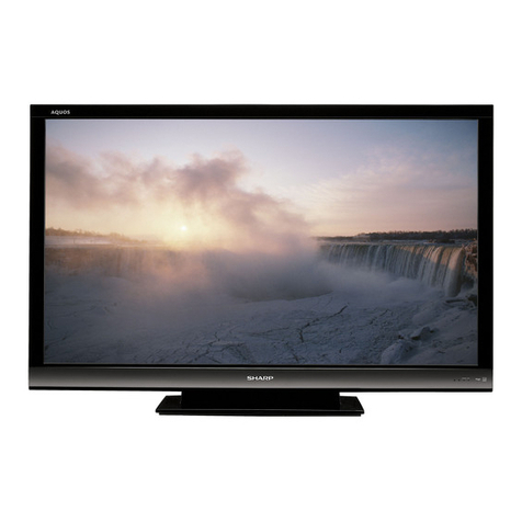 Sharp AQUOS LC-60E88UN User manual