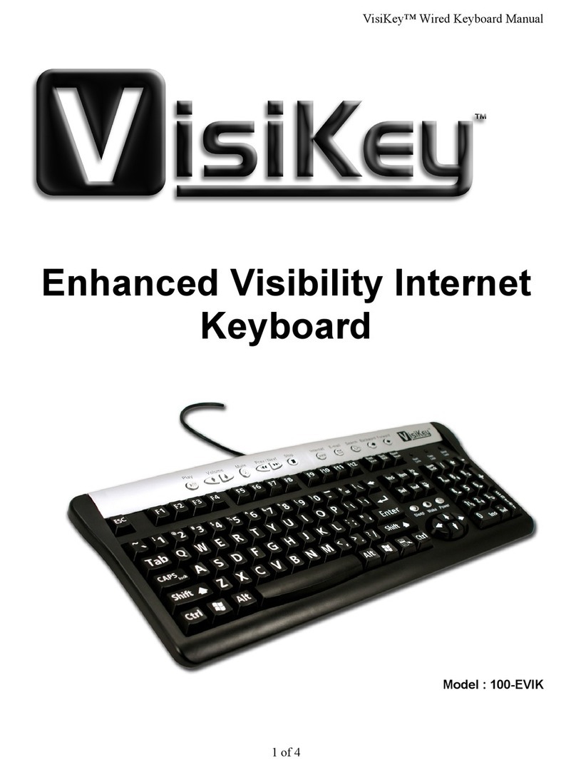 VisiKey 100-EVIK user manual