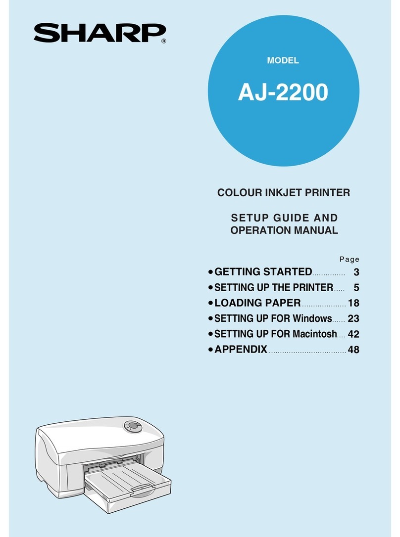 Sharp AJ-2200 Manual instruction Sharp AJ-2200 Manual instruction