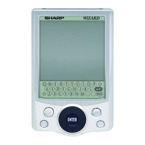 Sharp OZ-800 User manual