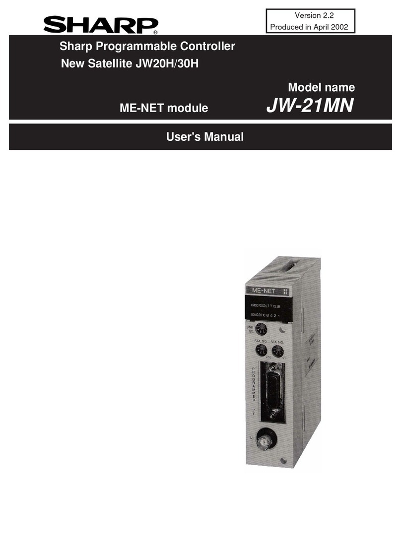 Sharp JW-21MN user manual