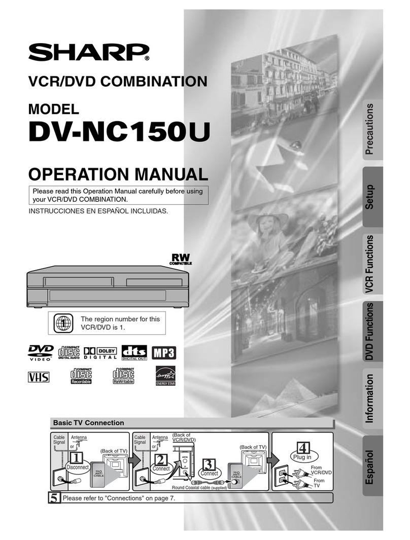 Sharp DV-NC150U User manual Sharp DV-NC150U User manual