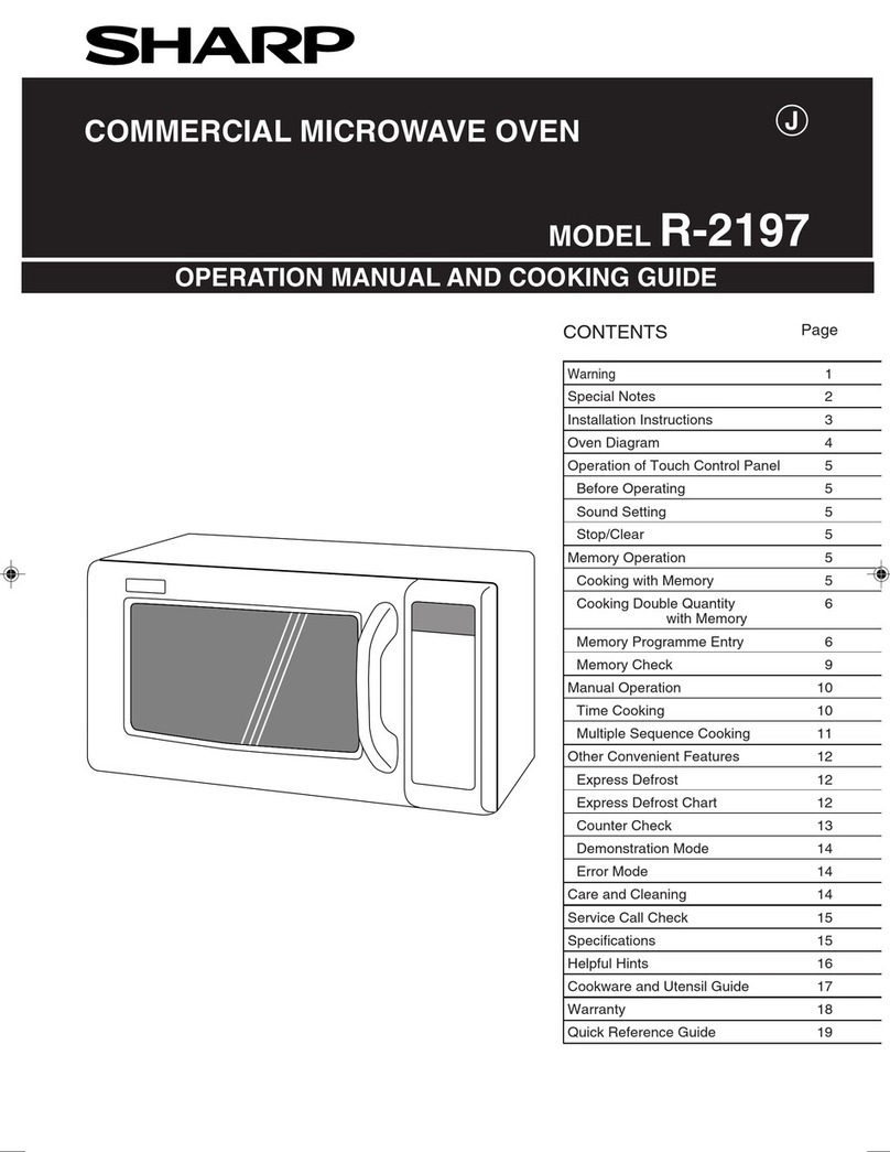 Sharp MODEL R-2197 User manual