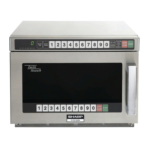 Sharp CD1800M User manual