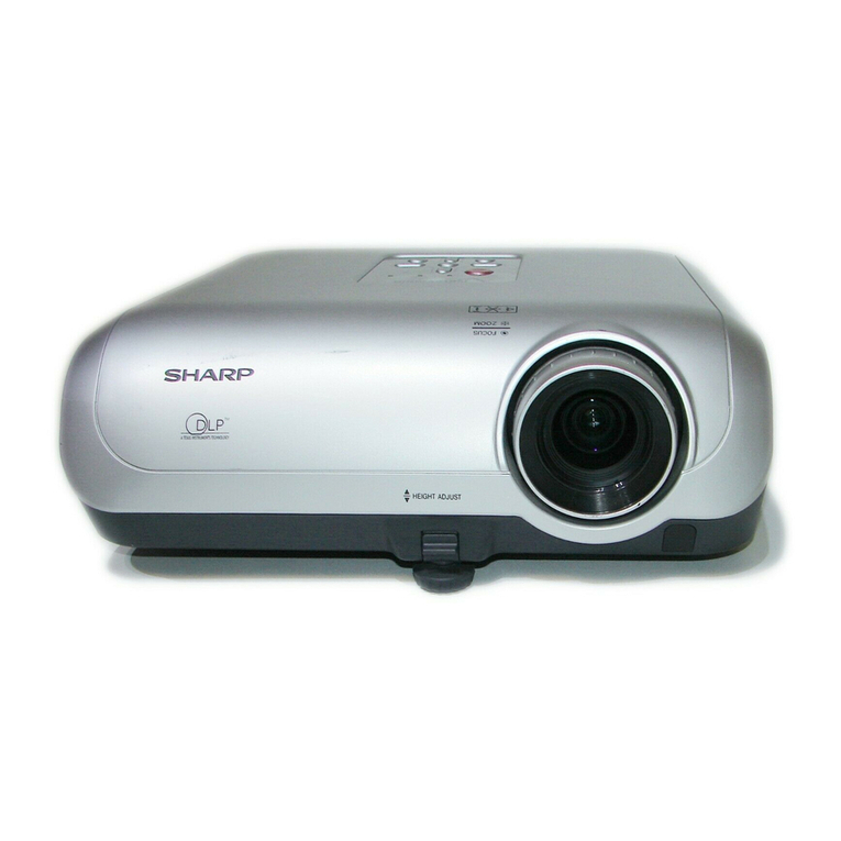 Sharp Notevision XR-10S User manual