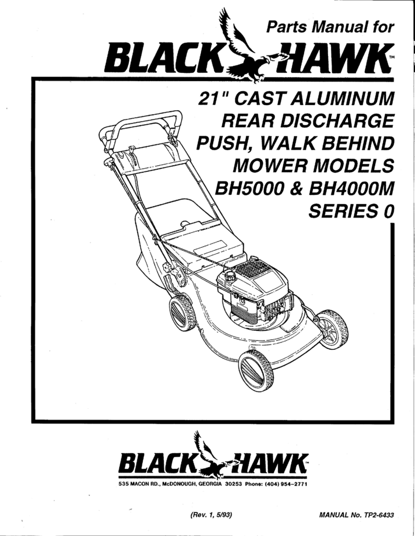 BLACKHAWK! BH4000M parts list