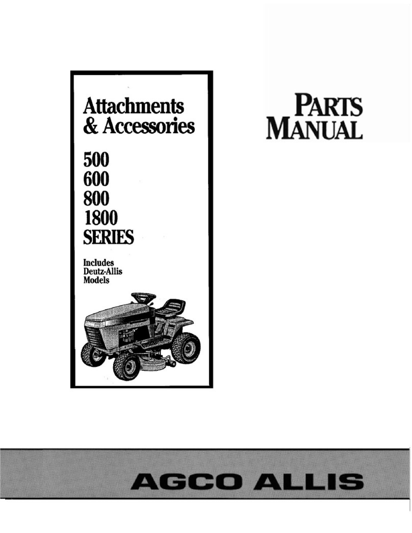 AGCO Allis 800 series Accessories