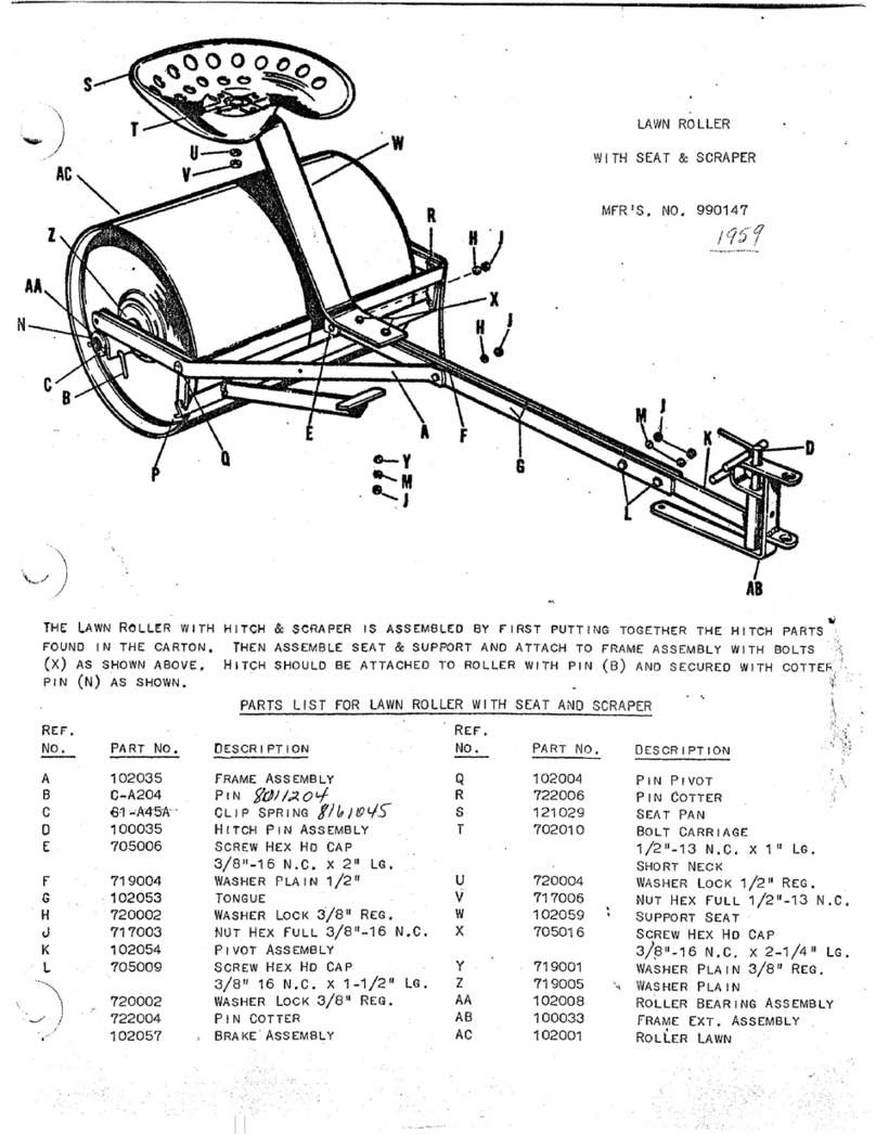 Snapper 990147 parts list