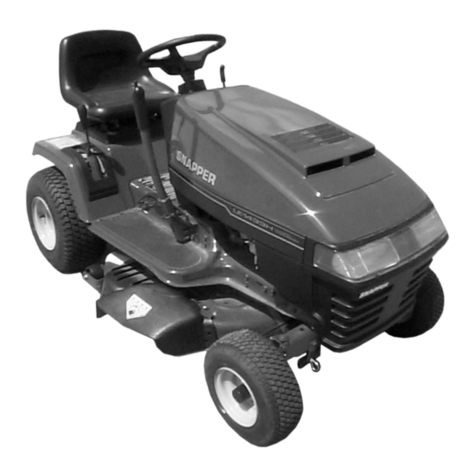 Snapper LT150H331BV, LT150H38IBV, WLT1 Safety instructions & operator's manual