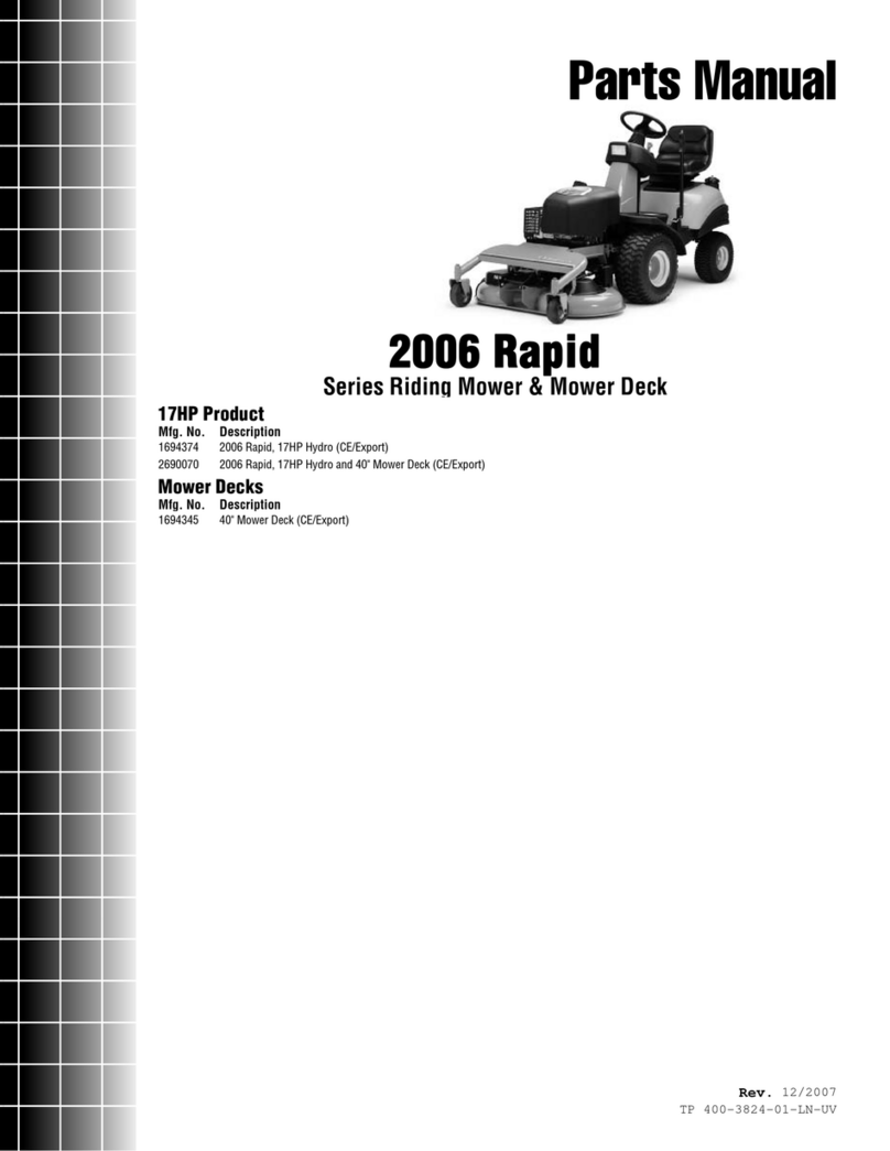 Simplicity 2006 Rapid parts manual