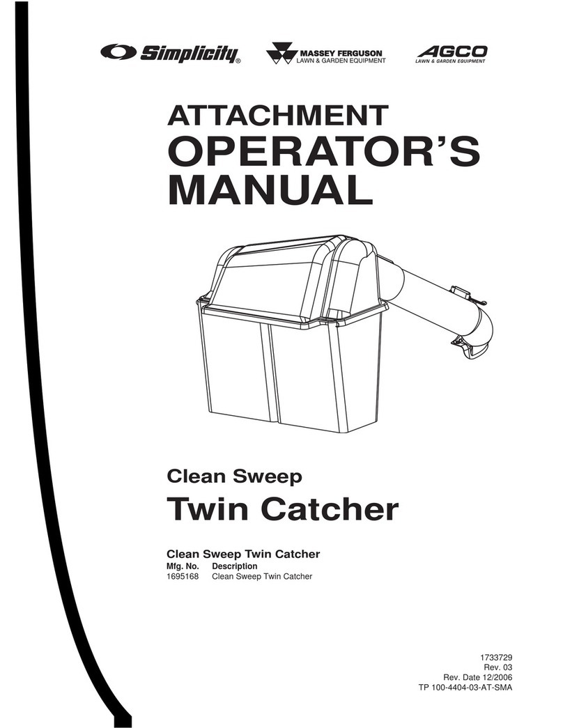 Simplicity 1695168 Operator's manual