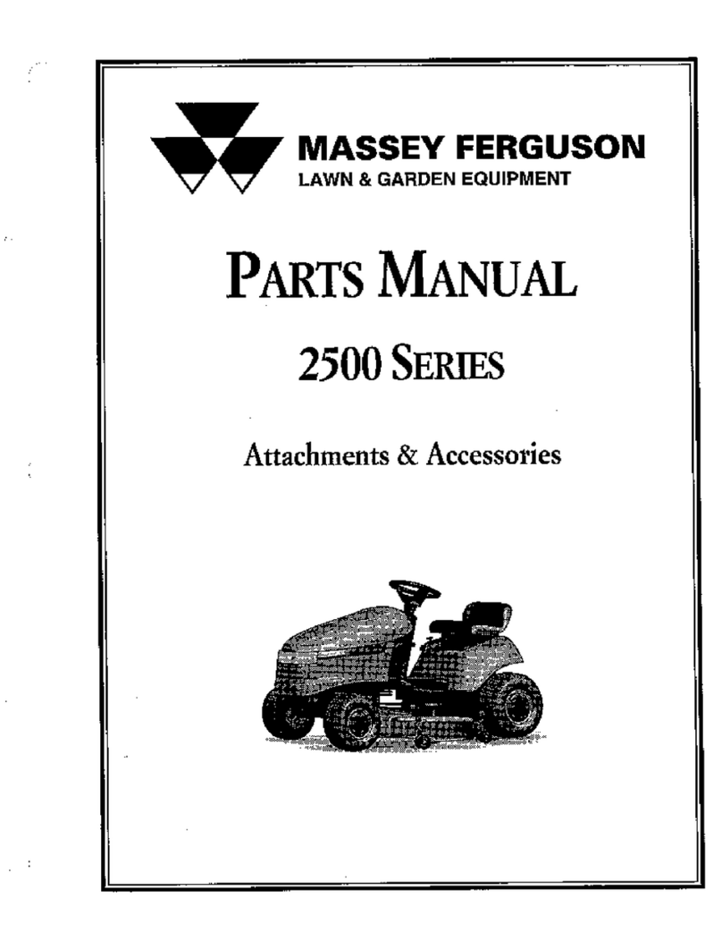 MASSEY FERGUSON 2500 Series parts manual