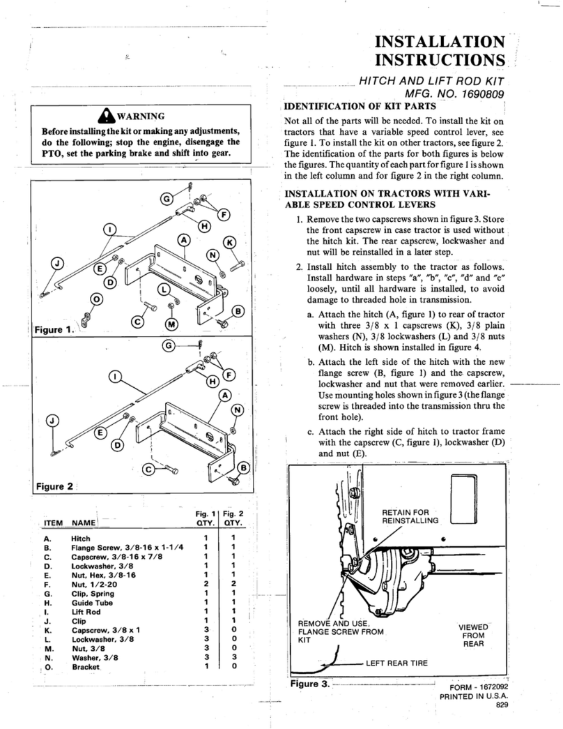 Snapper 1690809 User manual Snapper 1690809 User manual