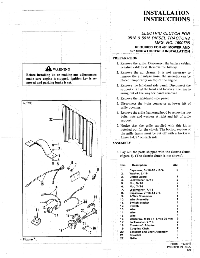 Snapper 1690785 User manual Snapper 1690785 User manual