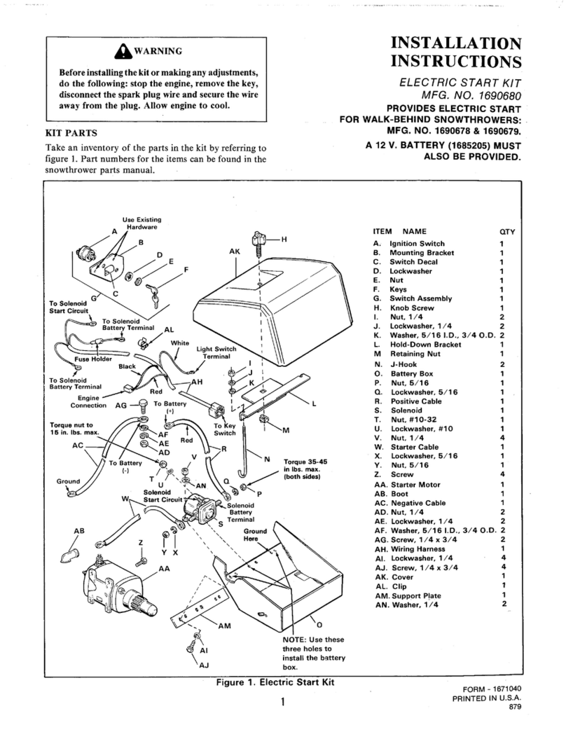 Snapper 1690680 User manual Snapper 1690680 User manual