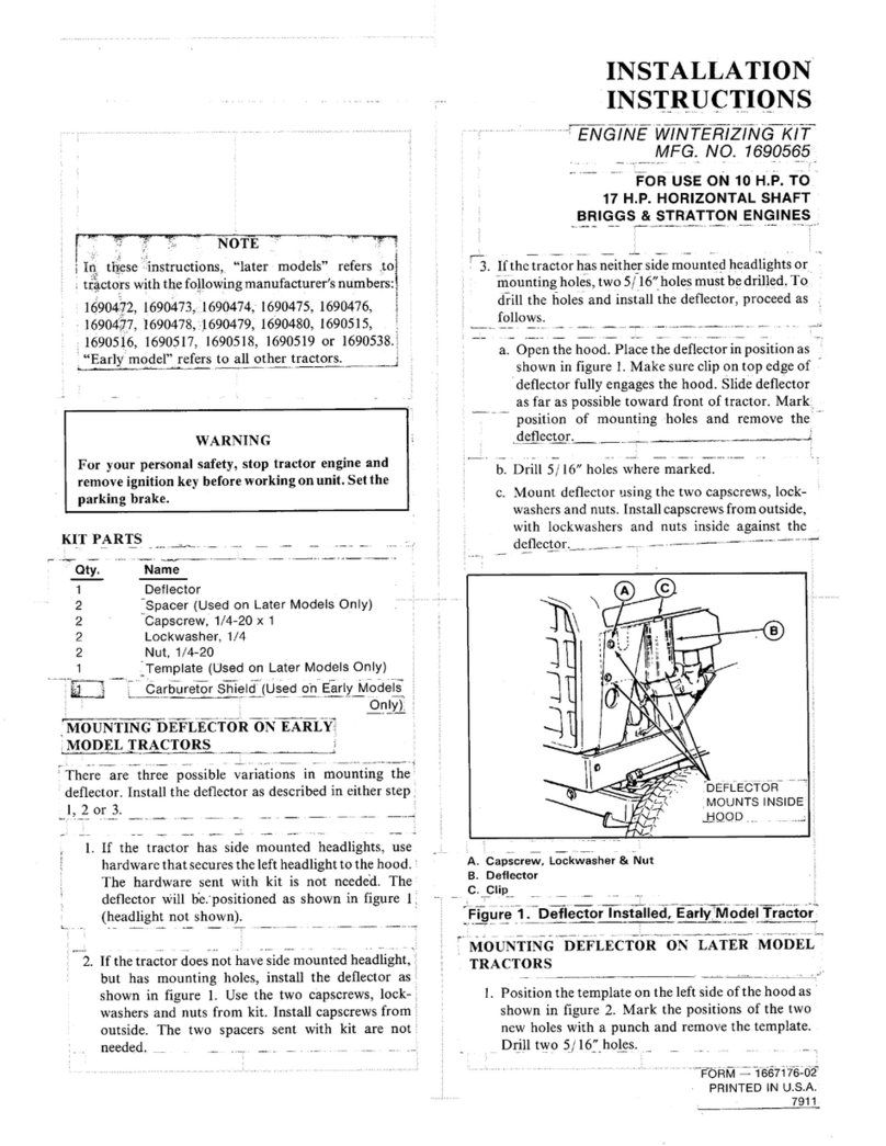 Snapper 1690565 User manual Snapper 1690565 User manual