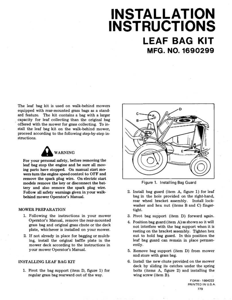 Snapper 1690299 User manual Snapper 1690299 User manual