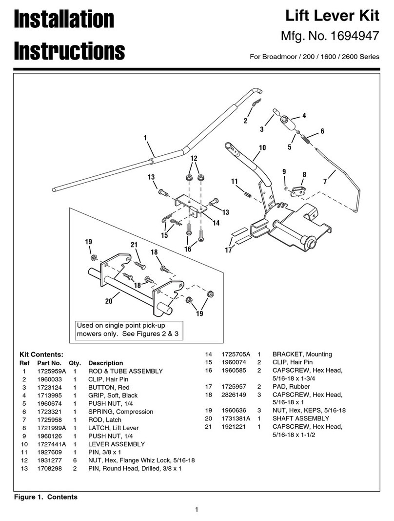 Snapper 1694947 User manual Snapper 1694947 User manual