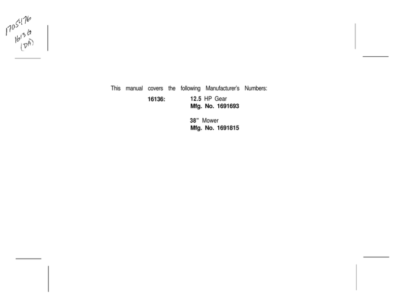 AGCO Allis 1691815 Operator's manual