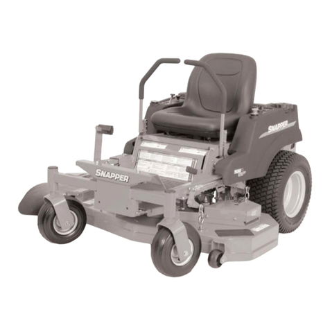 Snapper 500Z Series Operation and maintenance manual
