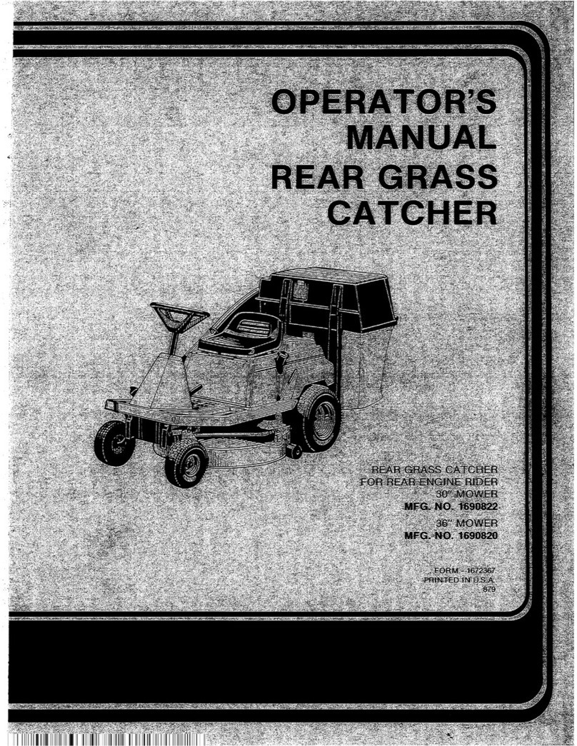 Simplicity 30" Mower 1690822 Operator's manual