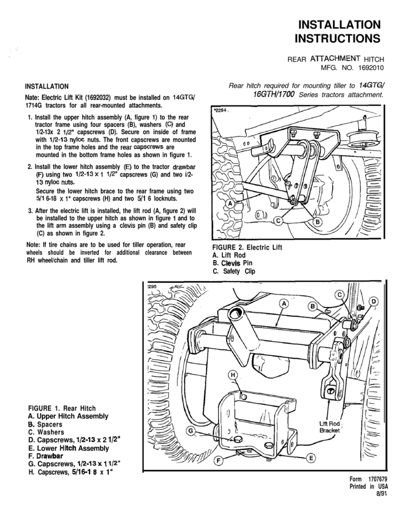 Snapper 2806 installation instructions