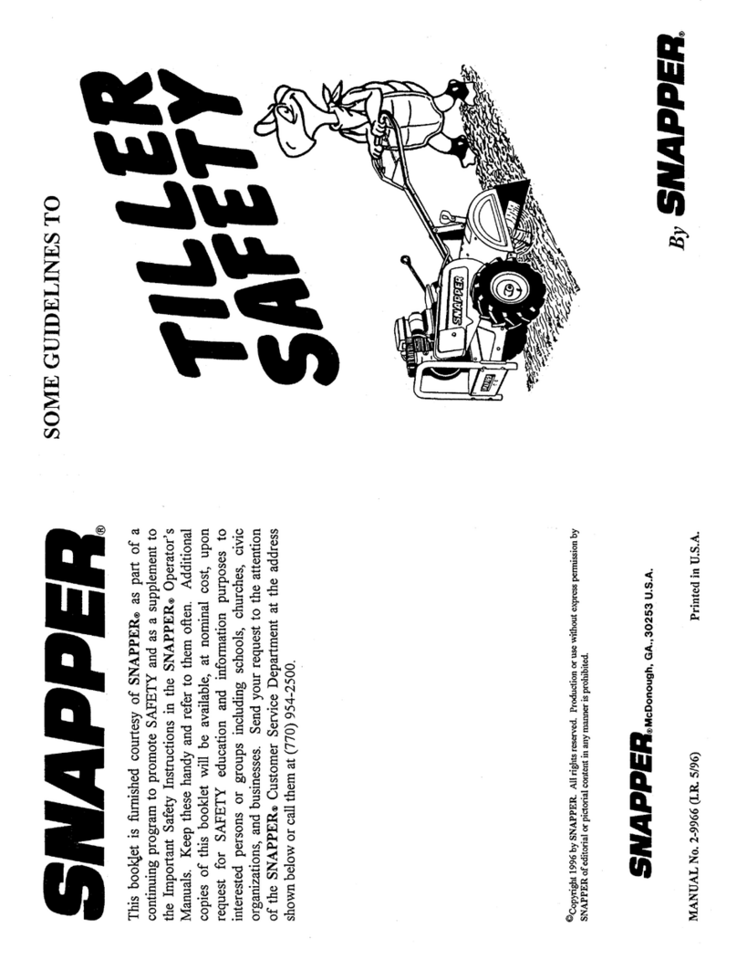 Snapper 2-9966 Installation instructions Snapper 2-9966 Installation instructions