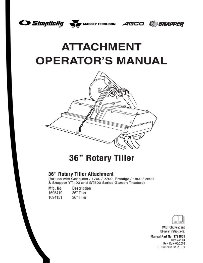 Snapper 1694151 User manual