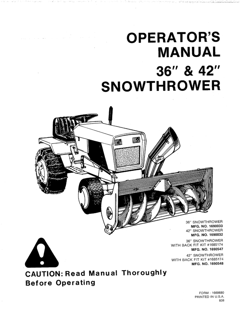 Simplicity 1690032 Operator's manual