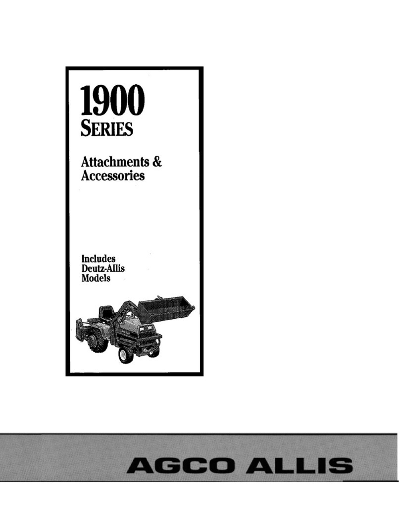 AGCO Allis 1900 Series product manual