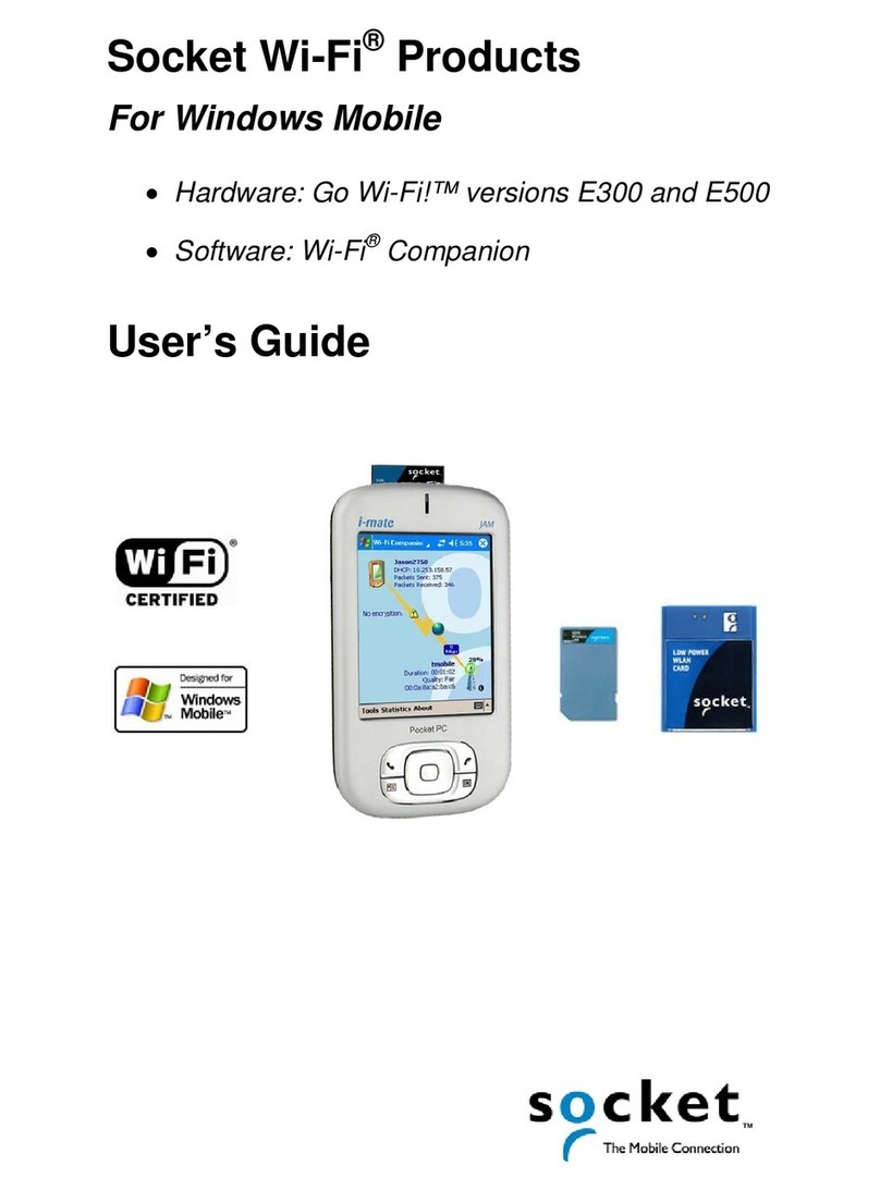 Socket Go Wi-Fi! E500 user guide