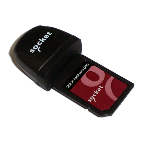 Socket SD Scan Card 3E User manual