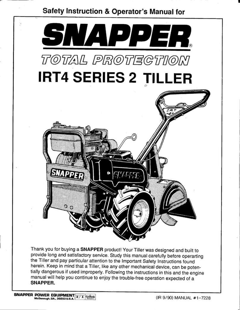 Snapper IRT4 Series 2 Operation and maintenance manual Snapper IRT4 Series 2 Operation and maintenance manual