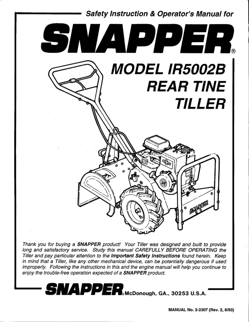 Snapper IR5002B Operation and maintenance manual